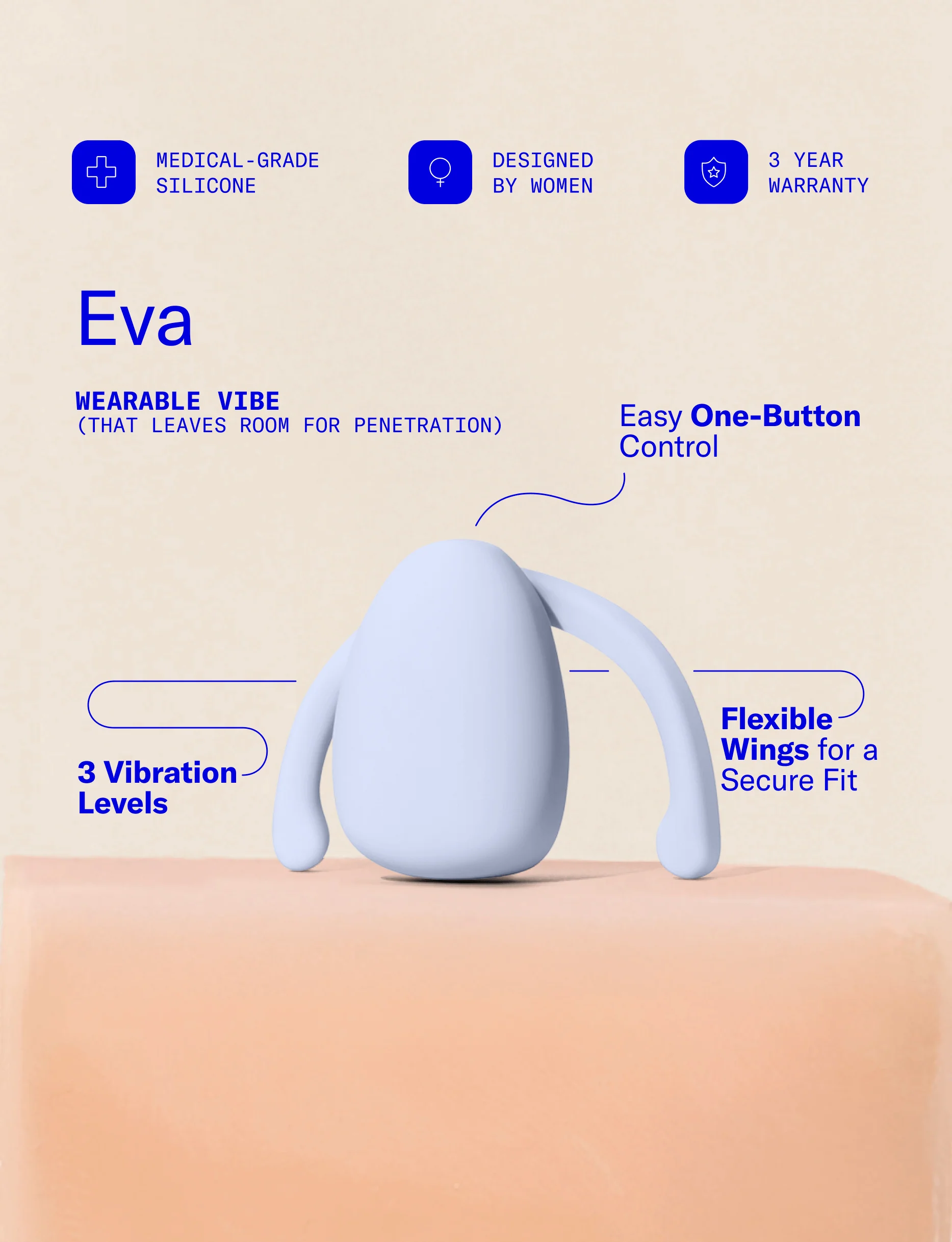 Eva Wearable Vibrator 16 Eva Wearable Vibrator