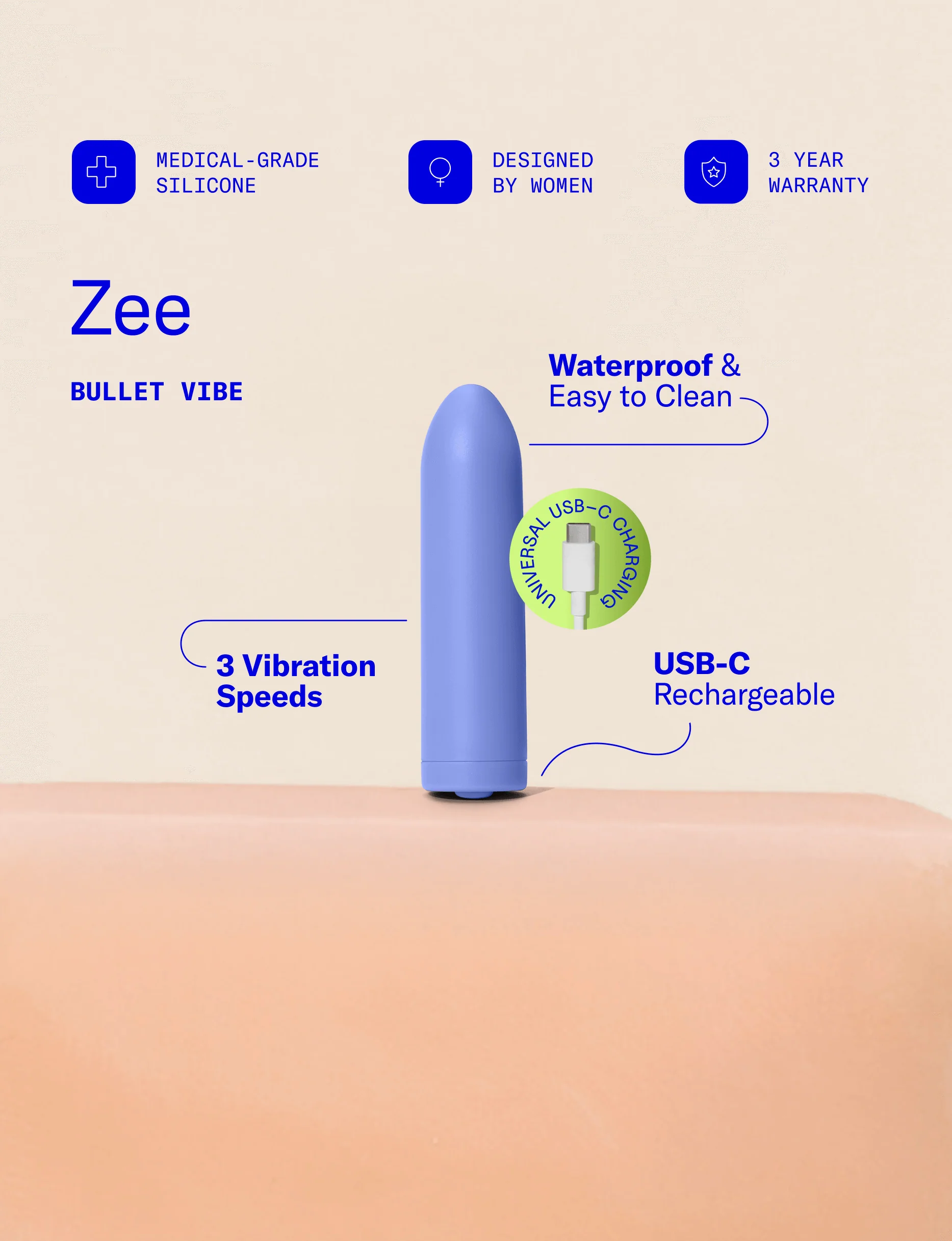 Zee Bullet Vibrator 8 Zee Bullet Vibrator