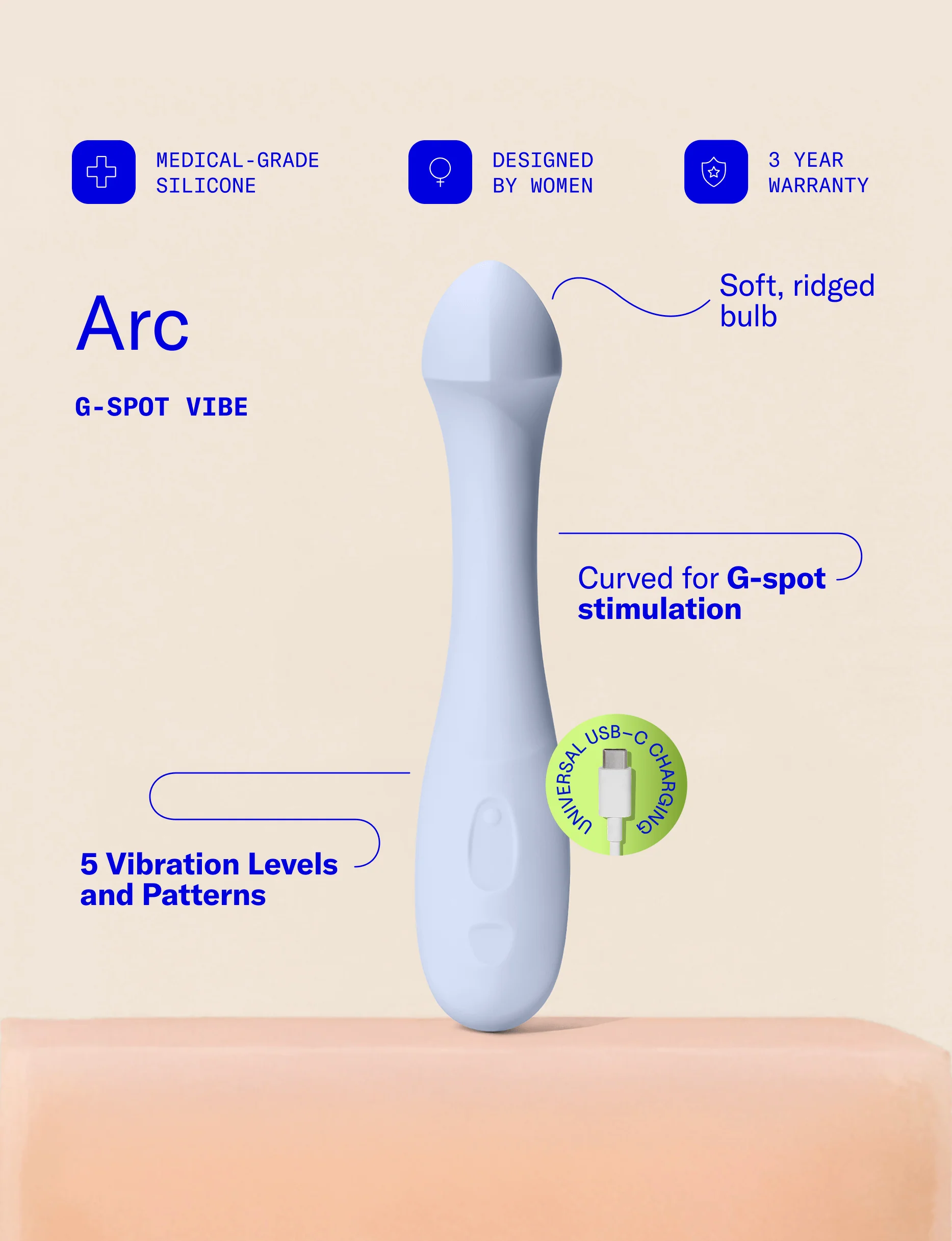 Arc G-Spot Vibrator