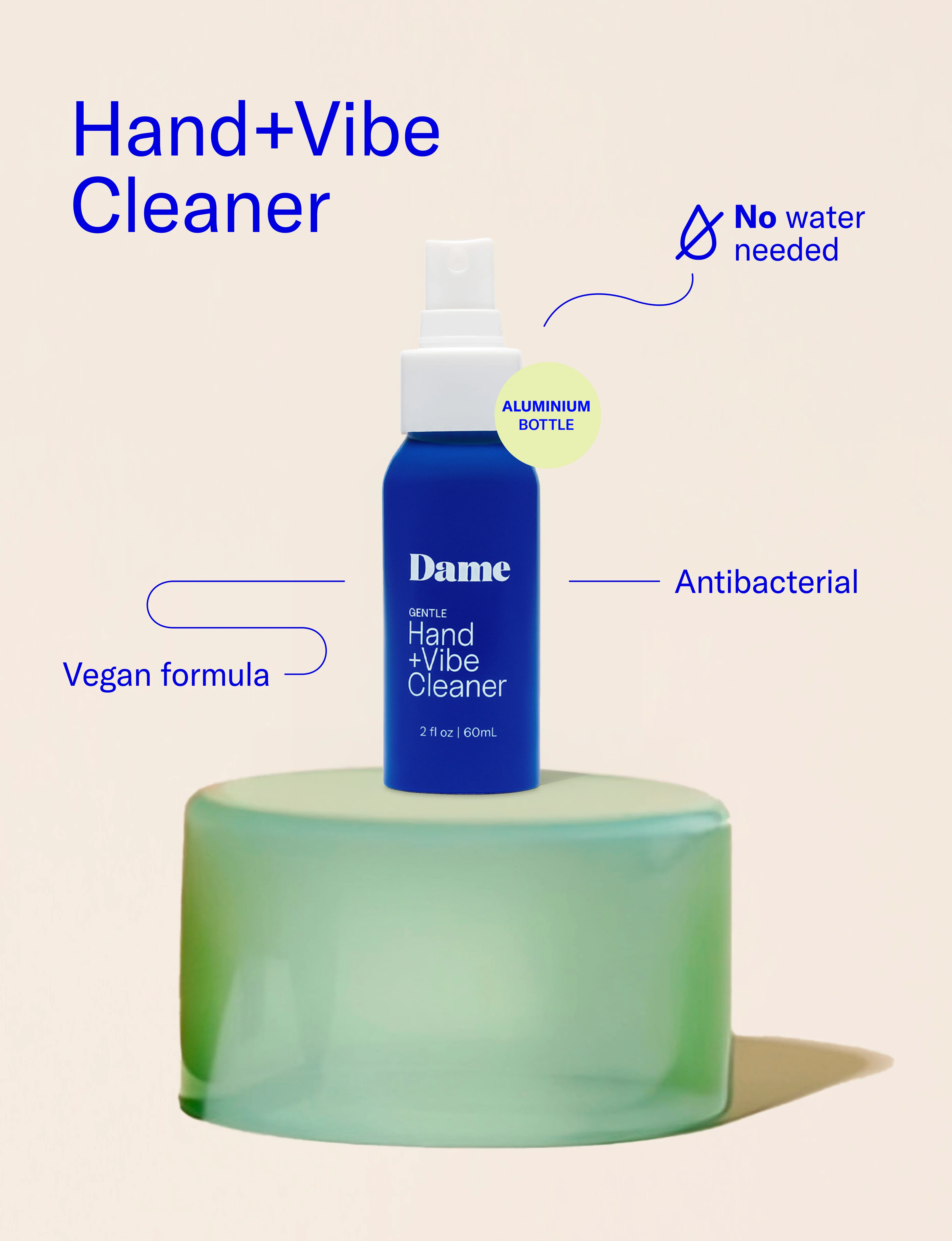Hand + Vibe Sex Toy Cleaner