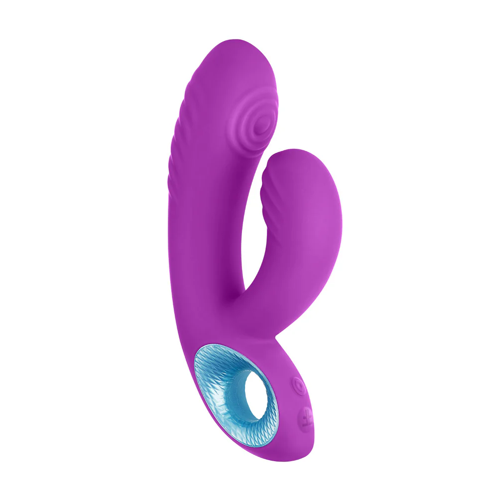 FemmeFunn Cora Thumping Dual Stimulation Silicone Vibrator