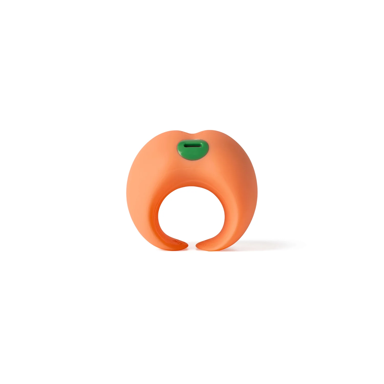 Peach Emojibator Vibrating Stroker 6 Peach Emojibator Vibrating Stroker