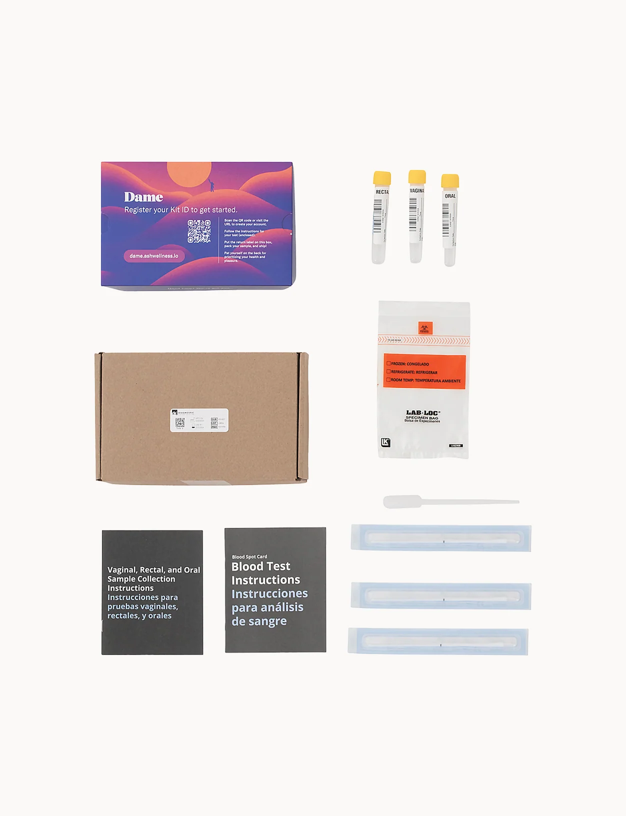 Gonorrhea & Chlamydia STI Kit - 3 Site