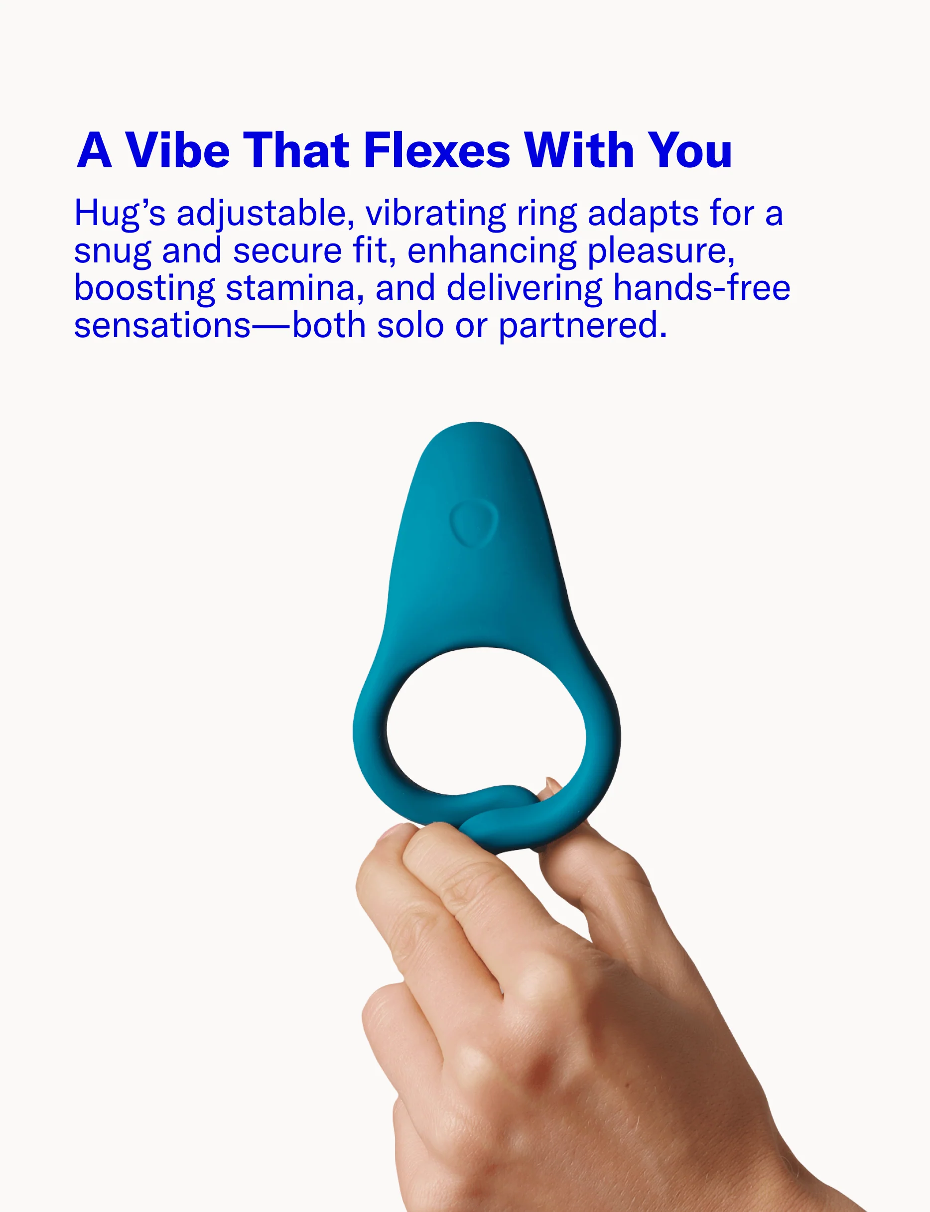 Hug Vibrating Cock Ring