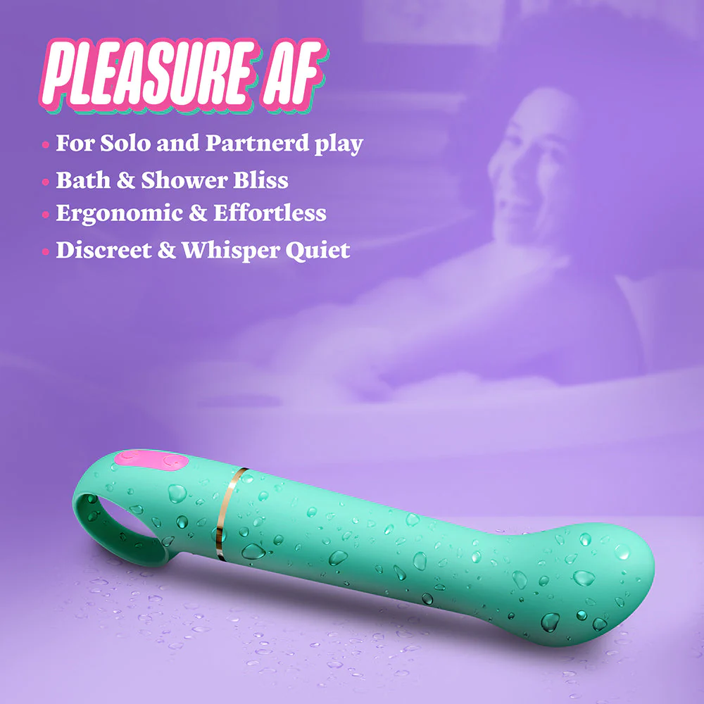 Aria Flirty AF 2.0 Rechargeable Vibe Teal 12 Aria Flirty AF 2.0 Rechargeable Vibe Teal