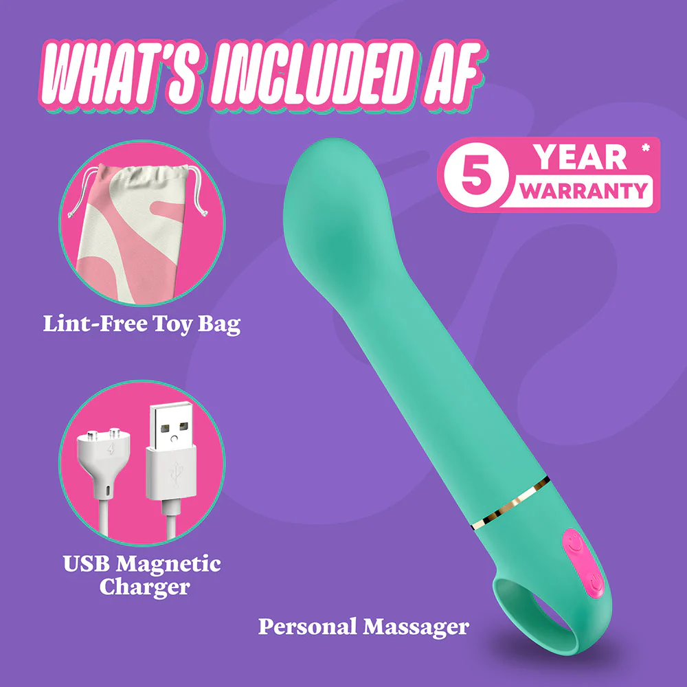 Aria Flirty AF 2.0 Rechargeable Vibe Teal 14 Aria Flirty AF 2.0 Rechargeable Vibe Teal