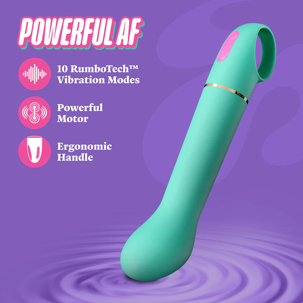 Aria Flirty AF 2.0 Rechargeable Vibe Teal 9 Aria Flirty AF 2.0 Rechargeable Vibe Teal