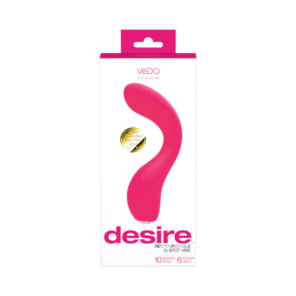 VeDO Desire Rechargeable G-Spot Vibe 11 VeDO Desire Rechargeable G-Spot Vibe