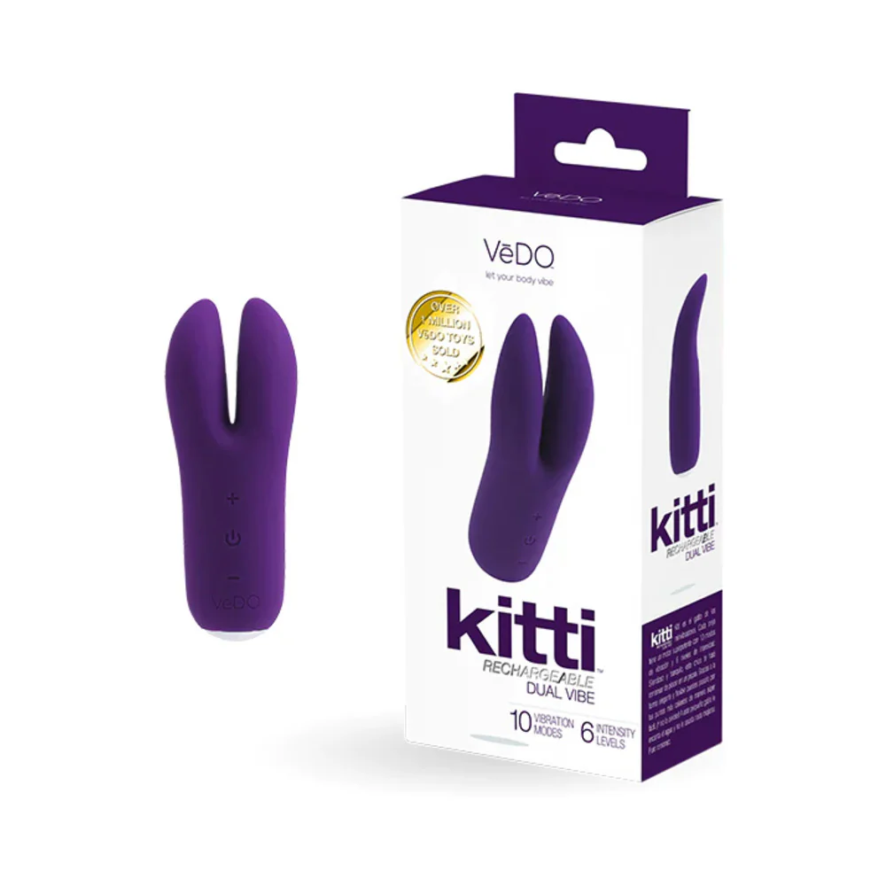 Vedo Kitti Rechargeable Dual Vibe 8 Vedo Kitti Rechargeable Dual Vibe